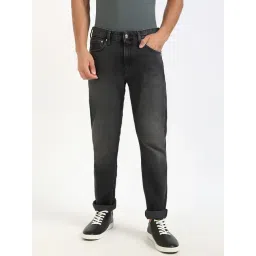 Calvin Klein Jeans Washed Black Cotton Slim Fit Jeans-picture-39