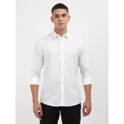 Calvin Klein Jeans White Cotton Regular Fit Shirt-picture-33