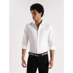 Calvin Klein Jeans White Cotton Regular Fit Shirt-picture-48