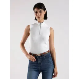CALVIN KLEIN JEANS White Slim Fit Top-picture-46