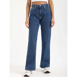 Calvin Klein Jeans Women Flared Mid-Rise Jeans-picture-30