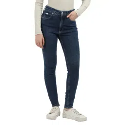 Calvin Klein Jeans Womens Solid Skinny Jeans-picture-42