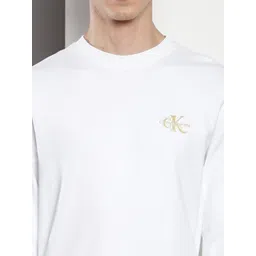 calvin klein jeans Calvin Klein Long Sleeve Cotton Pullover image 3