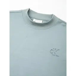 calvin klein jeans Solid Relaxed Fit Cotton Sweatshirt image 1