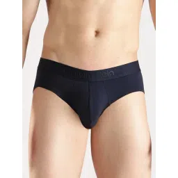 Calvin Klein Underwear Blue Cotton Skinny Fit Briefs-picture-22