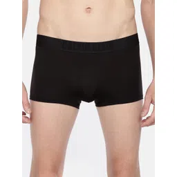 Calvin Klein Underwear Men Black Low Rise Solid Trunks NB1304001-picture-13
