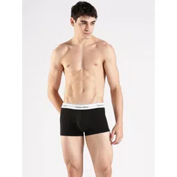 Calvin Klein Underwear Men Pack Of 3 Mid Rise Outer Elastic Trunk-picture-12