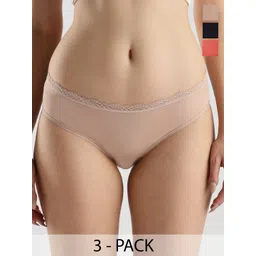 Calvin Klein Underwear Pack Of 3 Low-Rise Hipster Briefs QD5302252-picture-41