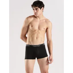 Calvin Klein Underwear Pack Of 3 Printed Low-Rise Short Trunks-picture-30