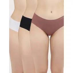 Calvin Klein Underwear White & Purple Hipster Panty - Pack Of 3-picture-27