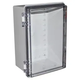 CAMDENBOSS Enclosure, Heavy Duty, Pc, Grey/Clear, CHDX8-227C-picture-28