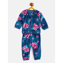 Camey Kids Printed V-Neck Sweatshirt With Trousers-picture-10