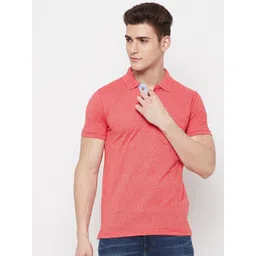 Camey Men Red Polo Collar T-shirt-picture-26