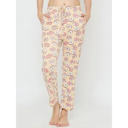Camey Printed Mid Rise Lounge Pants-picture-45