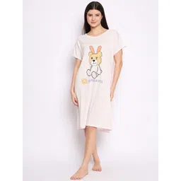Camey Printed Nightdress image 1