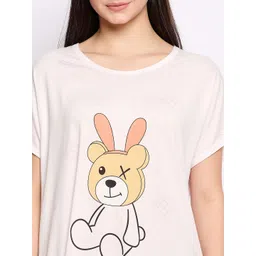 Camey Printed Nightdress image 4