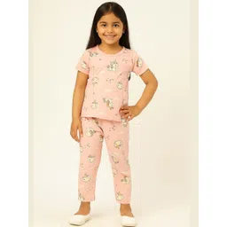 Camey Unisex Kids Printed Night suit-picture-22