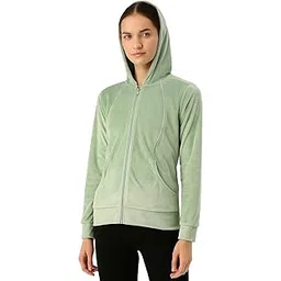 camey Women's Fleece Zip-Up Hoodie, Soft Winter Sweatshirt with Kangaroo Pockets-picture-43