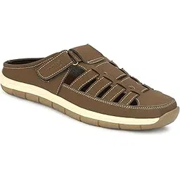 camina by iha Camina Men's Open-Back Sandals | Casual Breathable Slip-On Outdoor Shoes-picture-10