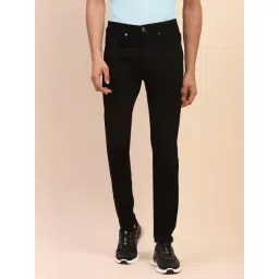 Camla Black Cotton Regular Fit Jeans-picture-14