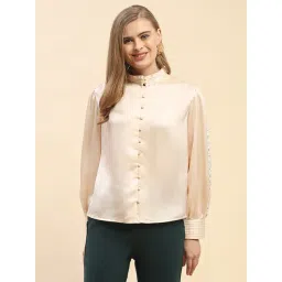 Camla Cream Regular Fit Shirt-picture-37