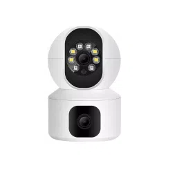 CAMLEIGH Two-Way Audio Dual Lens IP Camera Wi-fi 3 MP 360° with Night Vision & Motion Sensor-image-48