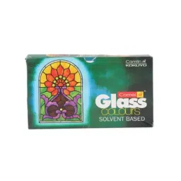 Camlin Camel Solvent Based Glass Color - 20Ml Each, 5 Shades Pack of 2 ,2911628-picture-38