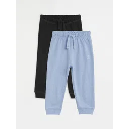 Campana Boys Pack Of 2 Cotton Mid-Rise Regular Fit Joggers-picture-30