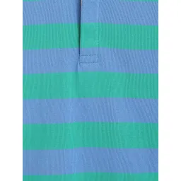 Campana Boys Striped Polo Collar Cotton T-shirt image 2