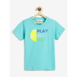 Campana Boys Typography Printed Pure Cotton T-shirt-picture-45