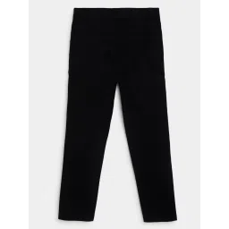 Campana Kids Black Solid Chinos image 2