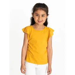 Campana Kids Yellow Solid Top-picture-35