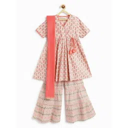 Campana Peach Cotton Printed Suite Sets-picture-12