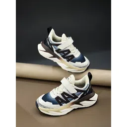 Campus Kids Colourblocked Round Toe Sneakers-picture-32