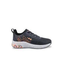 Campus Kids FURRY CH Grey & Orange Training Shoes-picture-10