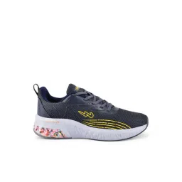 Campus Kids FURRY CH Grey & Yellow Training Shoes-picture-29
