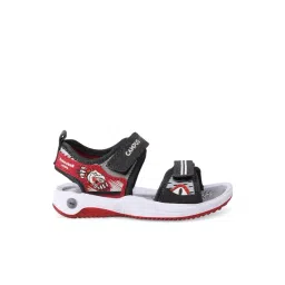 Campus Kids Grey & Off-White Floater Sandals-picture-26