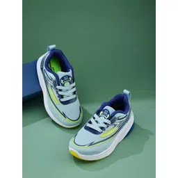 Campus Kids Mesh Lace-Ups Running Non-Marking Shoes-picture-31