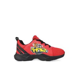 Campus Kids Red & Black Running Shoes-picture-28