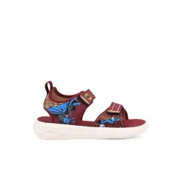 Campus Kids Red Floater Sandals-picture-27