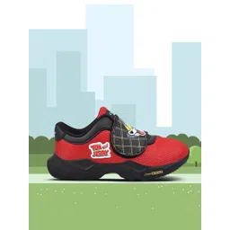 Campus Kids Red Mesh Tom & Jerry Running Marking Shoes-picture-34
