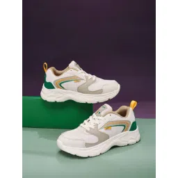 Campus Kids SWAY CH Off White Casual Sneakers-picture-23