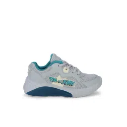 Campus Kids TOM Grey & Blue Training Shoes-picture-14