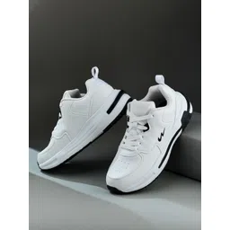 Campus Men Lace-Ups Colourblocked PU Sneakers-picture-32