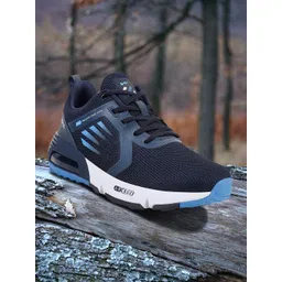 Campus Men Navy Blue Mesh Running Shoes-picture-36