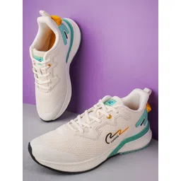 Campus Men Off White Mesh Running Shoes-picture-29
