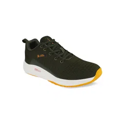 Campus Men Olive Green Mesh Running Shoes-picture-16