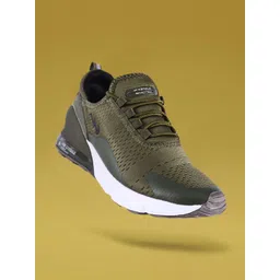Campus Men Olive Green Running Shoes-picture-15