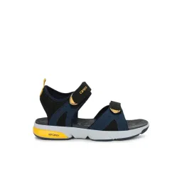Campus Men's Black Floater Sandals-picture-16