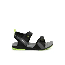 Campus Men's Black Floater Sandals-picture-29